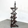 26 Bottles Freestanding wine rack,Wine Storage Rack, Freestanding Display Rack for Kitchen, Pantry, Cellar,walnut